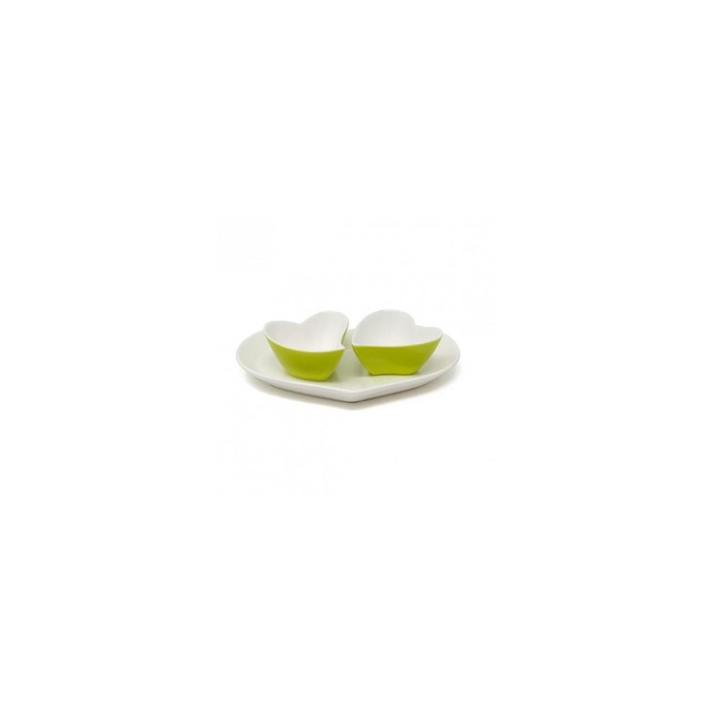 GREEN SET 2PEZZI CUORE CPIATTO 160